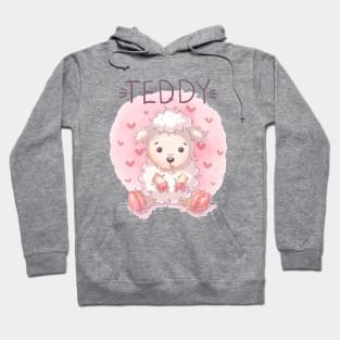 Teddy Lamb Cartoon Hoodie